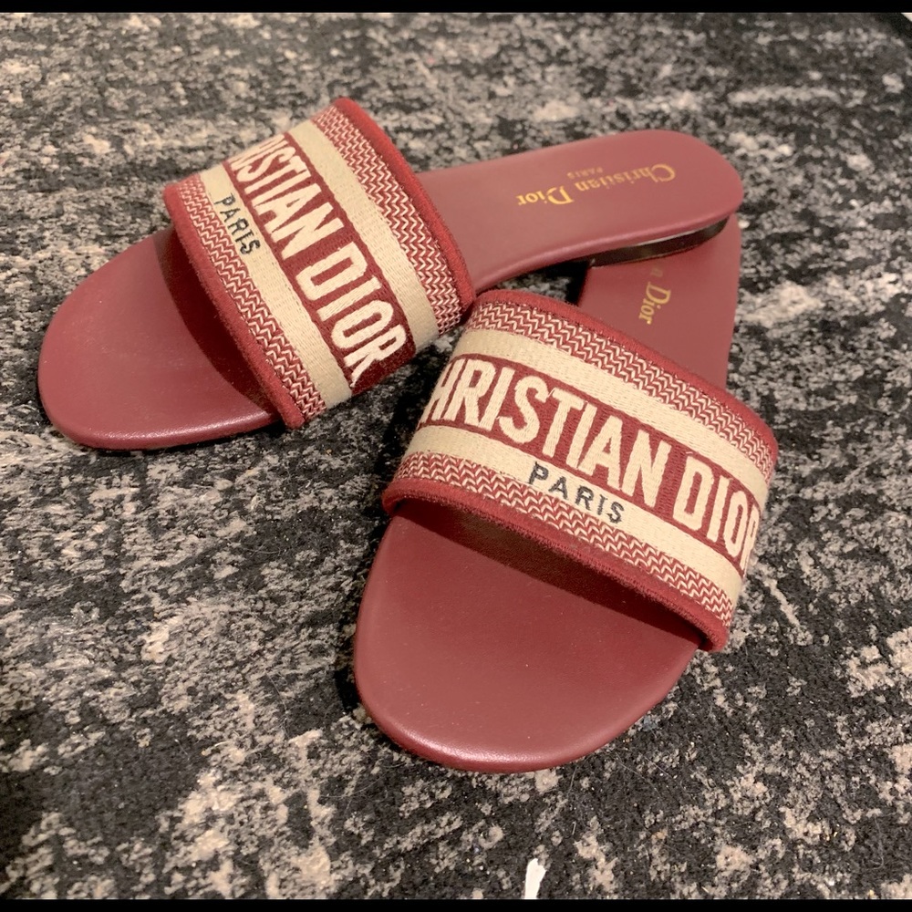Burgundy Slides